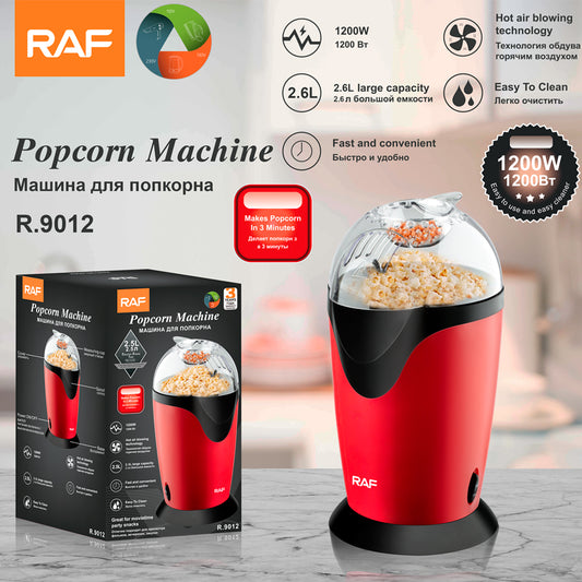 RAF Automatic Stir Corn Popcorn Maker R 9012