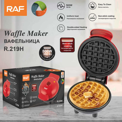 RAF Household Breakfast Machine Mini Waffle Maker Panini Breakfast R591