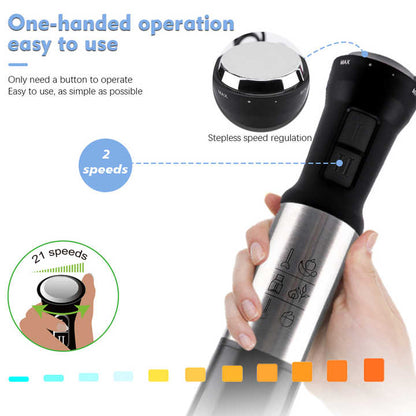 RAF Best Selling 4 Blades Electric Juicer MixerFruit Hand Stick Blender Immersion Blender R9294