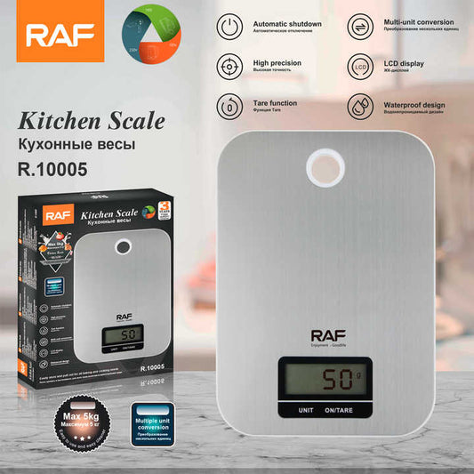 RAF New Baking 5KG Lightweight Digital Smart Food Scale Kitchen Scale With LED Display R10005
