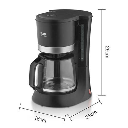 Raf Hot Easy Operation Anti-Drip Promotional 12 Cup Automatic Moka Coffee Machine Anti Drip Filter Coffee Maker R9123
