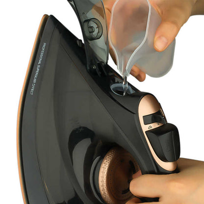 RAF New Product Electric Steam Iron Thermostat Controlled Vertical Steaming Water Spray 2200w 330ml Water tank Burst of Steam R1167